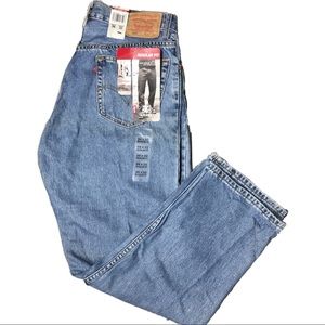 NWT men’s 505 regular fit denim jeans 36x32